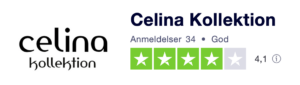 Trustpilot anmeldelser af CelinaKollektion.dk