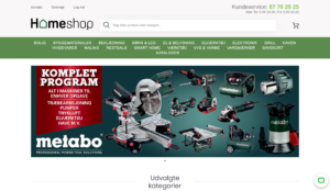 HomeShop Oplysninger