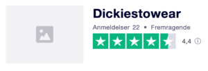 Trustpilot anmeldelser af DickiesToWear.dk