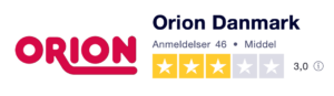 Trustpilot anmeldelser af orion-erotik.dk